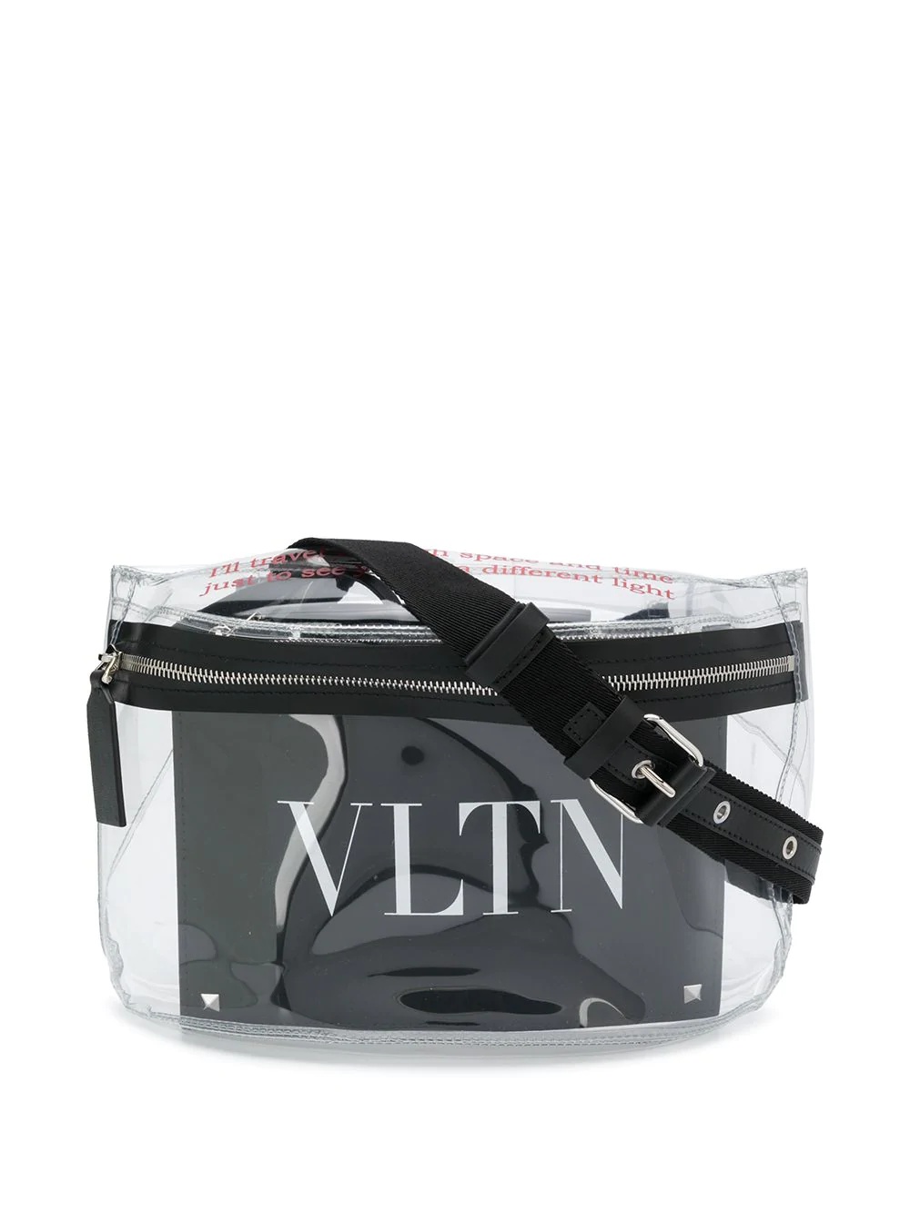 VLTN transparent belt bag  - 1