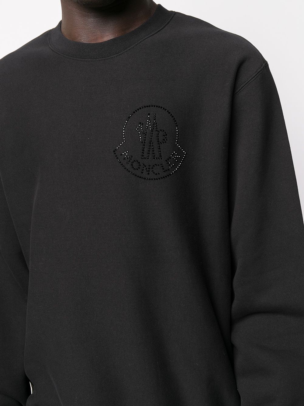 logo embellishment sweatshirt - 5