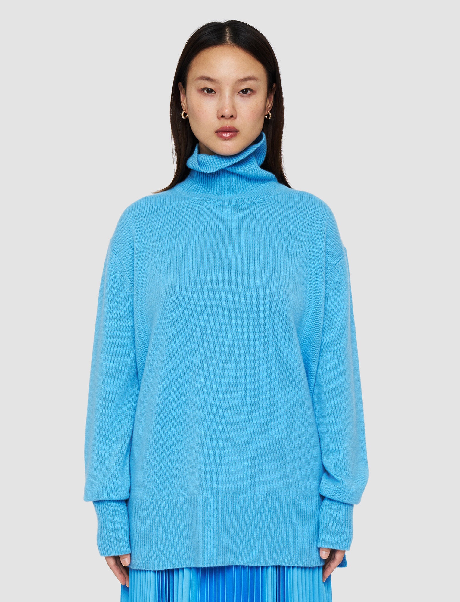 Pure Cashmere High Neck Jumper - 3