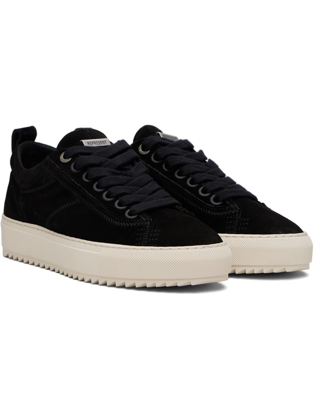 Black Suede Alpha 2.0 Sneakers - 4
