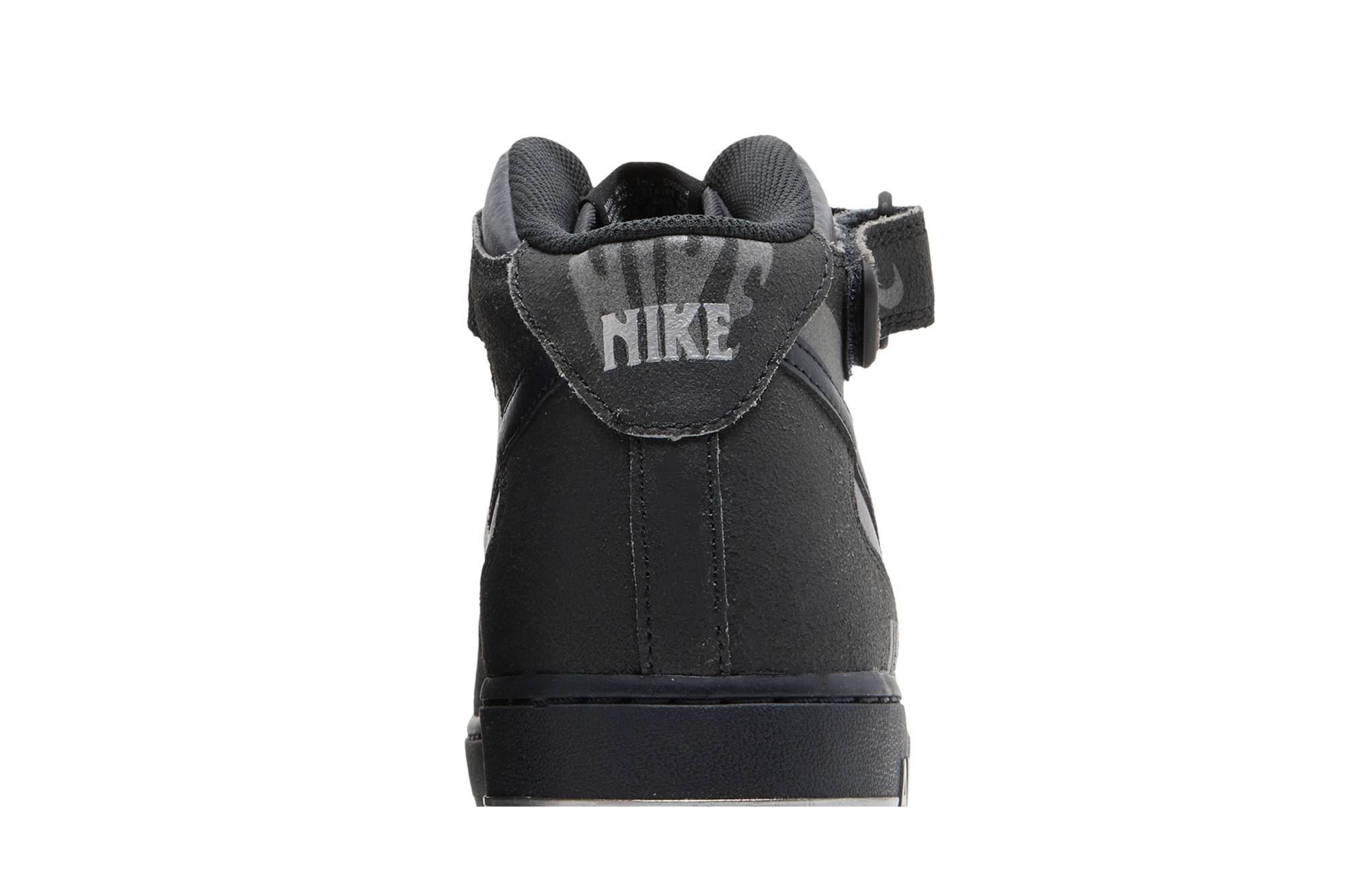 Nike Air Force Mid '07 'Halloween Midnight' goat REVERSIBLE