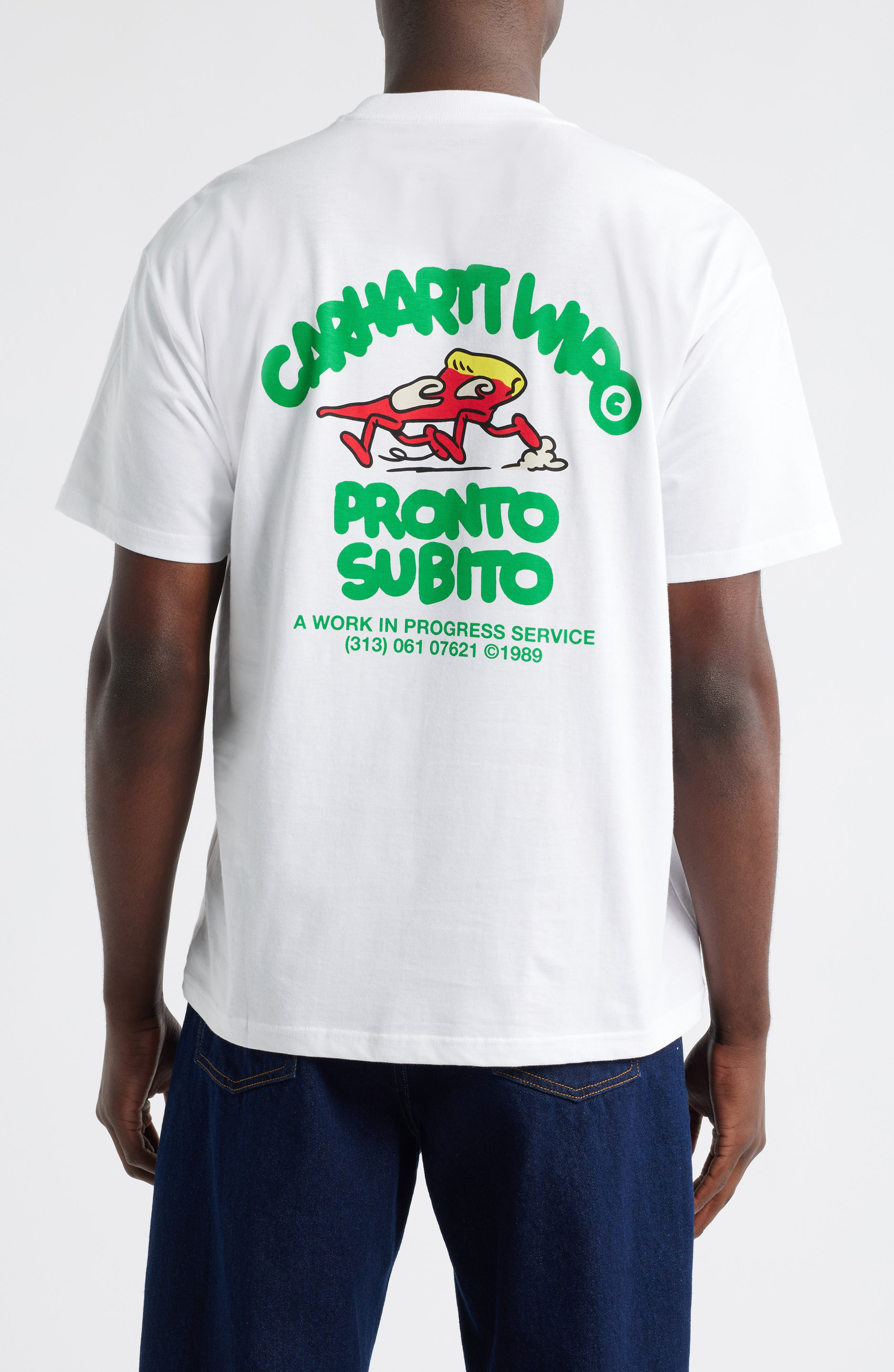 Carhartt Work In Progress Pronto Organic Cotton Graphic T-Shirt in White at Nordstrom - 2
