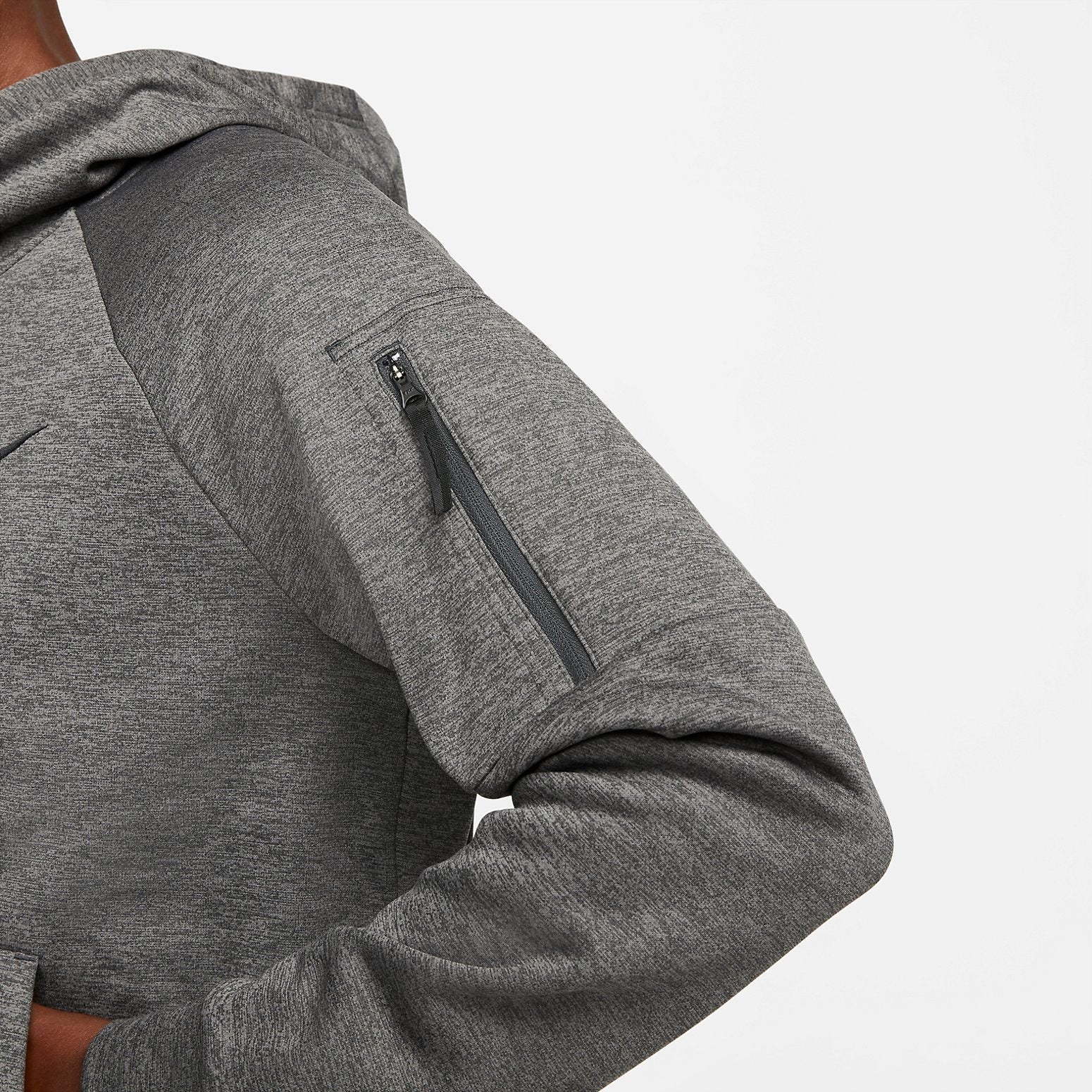 Nike Therma-FIT Full-Zip Fitness Jacket 'Grey' DQ4830-071 - 3