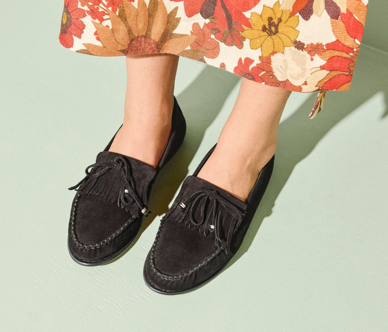 FRĒDA SALVADOR CELESTE FRINGE LOAFER outlook