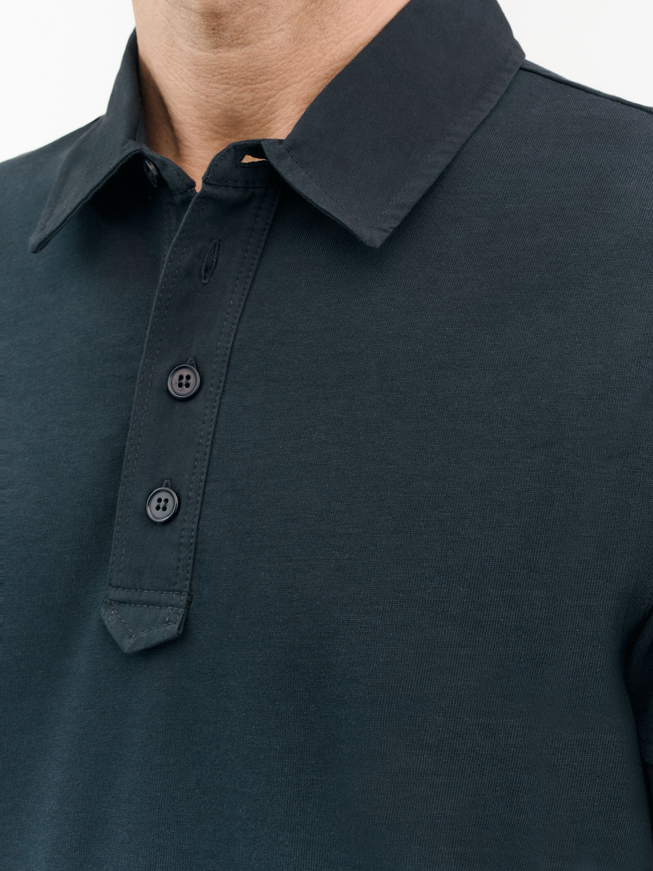 Ronen Cotton Jersey Polo Shirt - 5