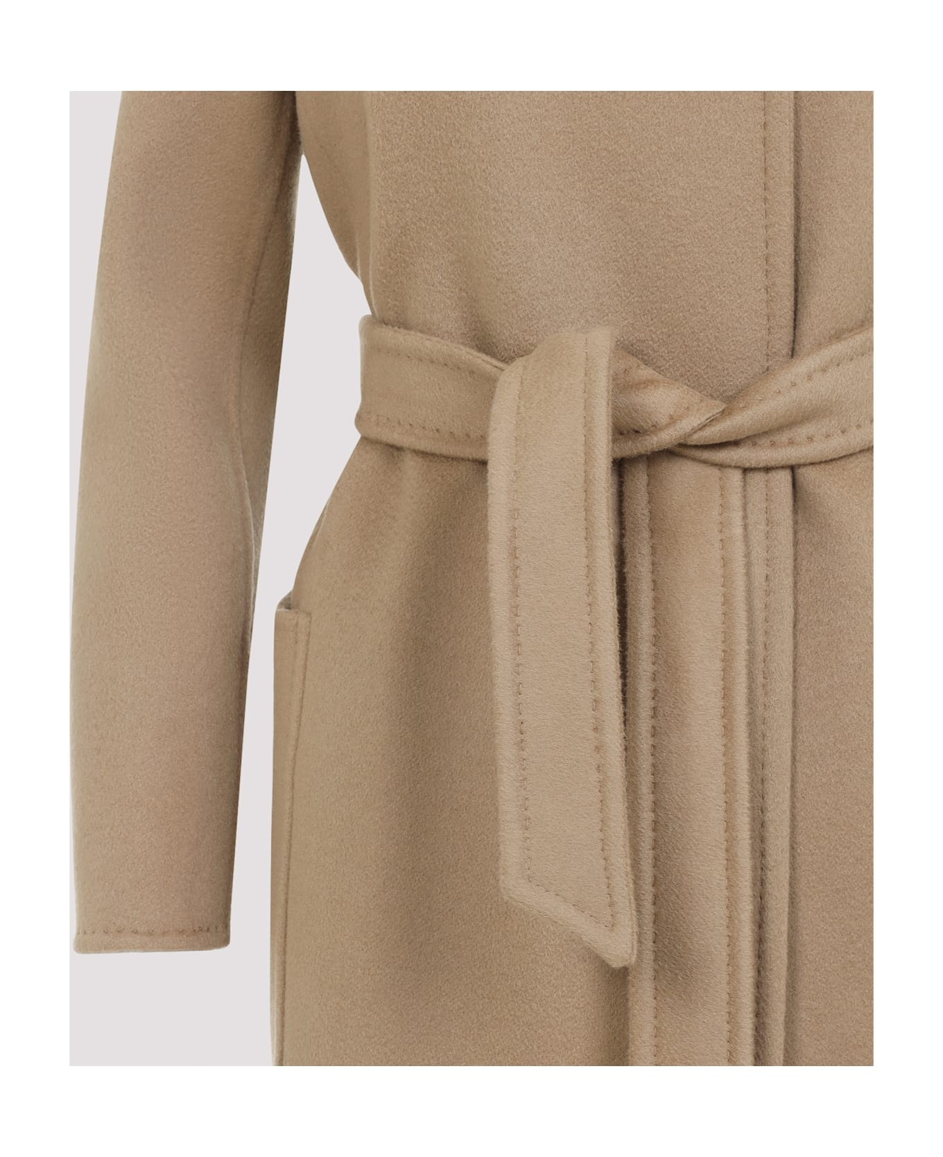 Artur Belted Cashmere Coat - 5