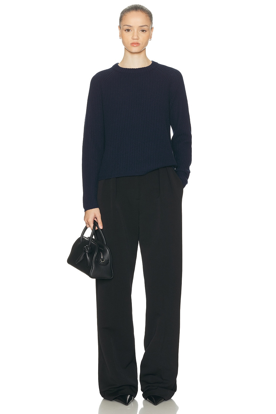 Cashmere Fisherman Sweater - 4