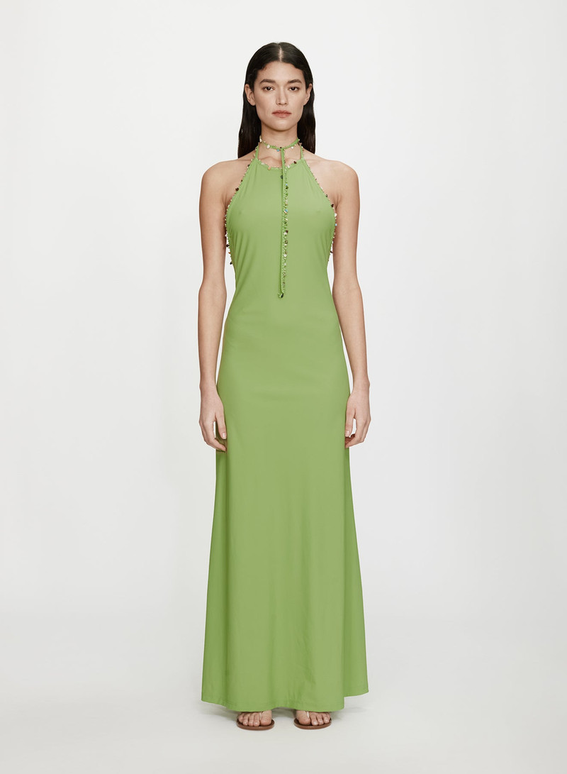 Beach Quartz Halter Lycra Dress 1