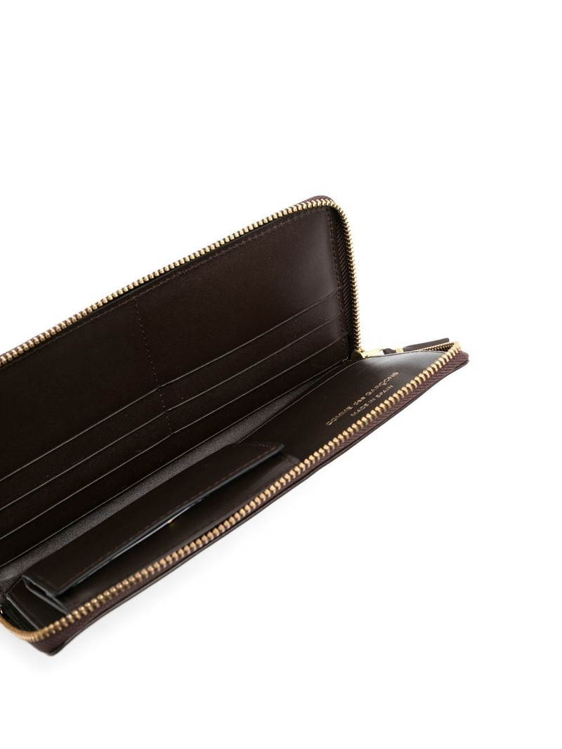 zip-up calf leather cardholder 3