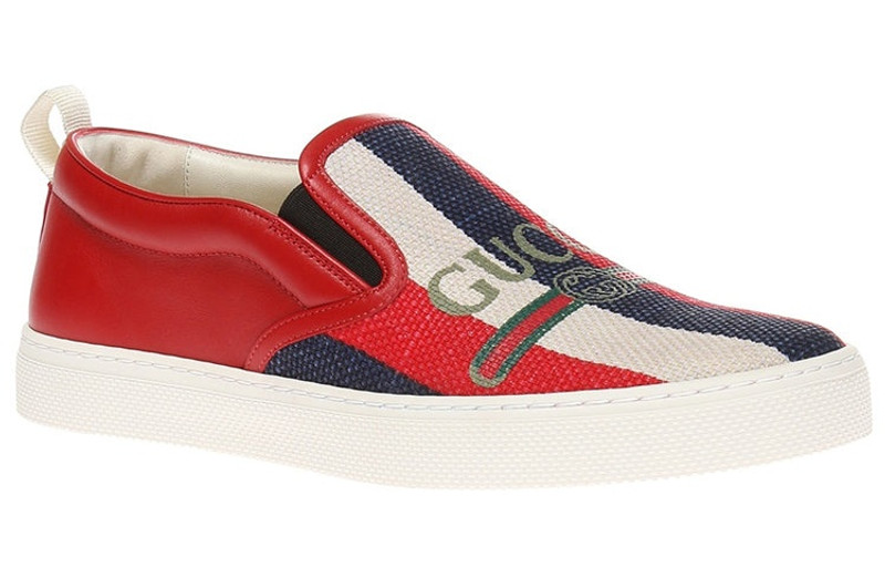 GUCCI Gucci Cruise Slip-On 'Stripes' 523713-9SP50-9097 outlook