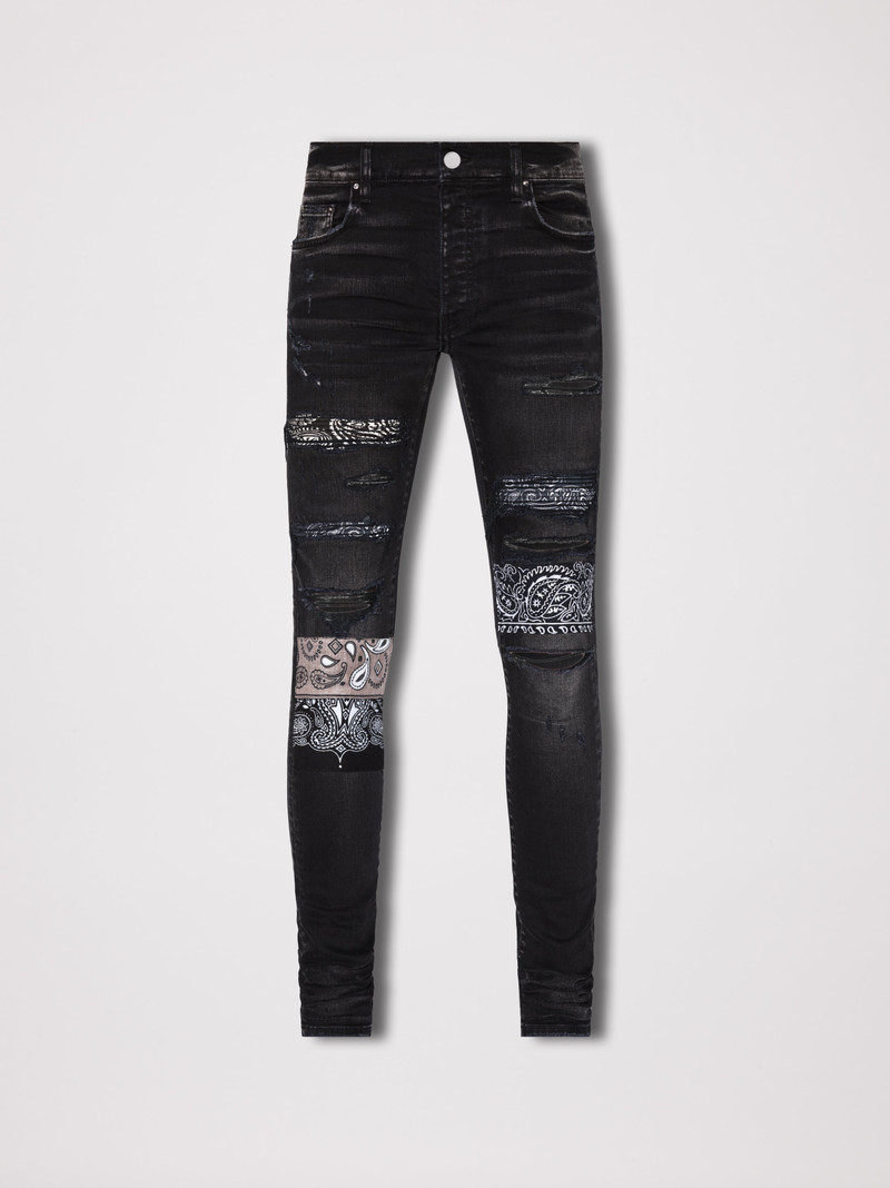 VINTAGE BANDANA ARTPATCH JEAN - 1