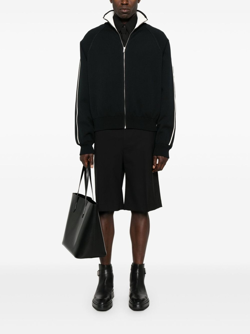 Jil Sander side-stripe track jacket outlook