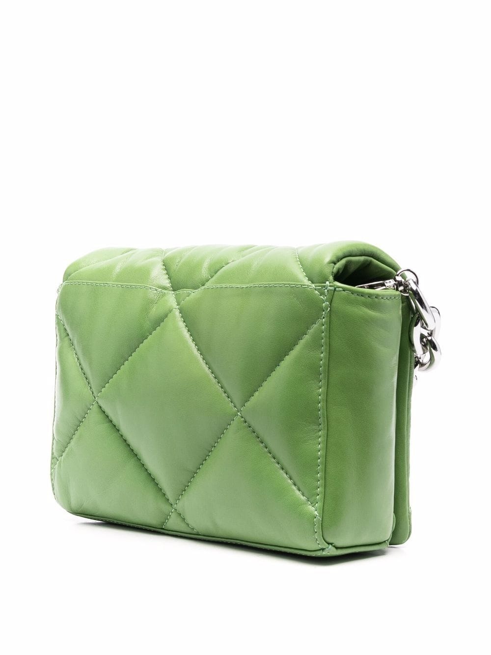 quilted flap tote bag - 3