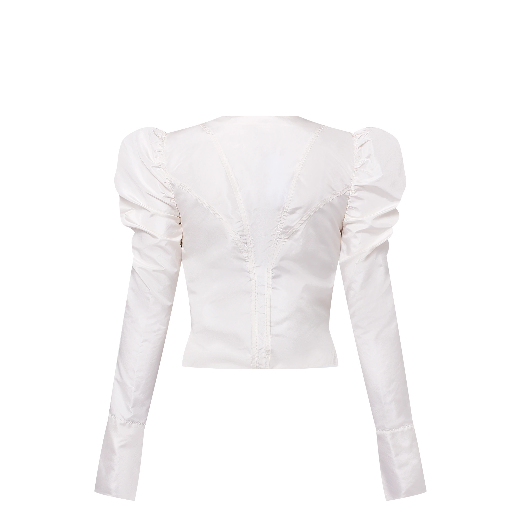 Long-Sleeved Corset Top - 3