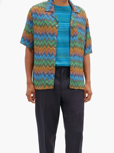 Missoni Striped cotton-jersey T-shirt outlook