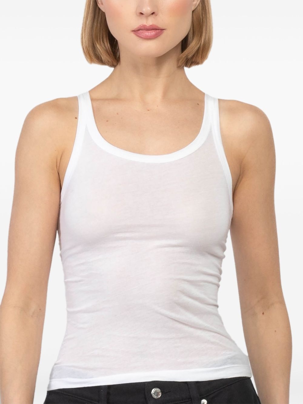 cotton tank top - 4