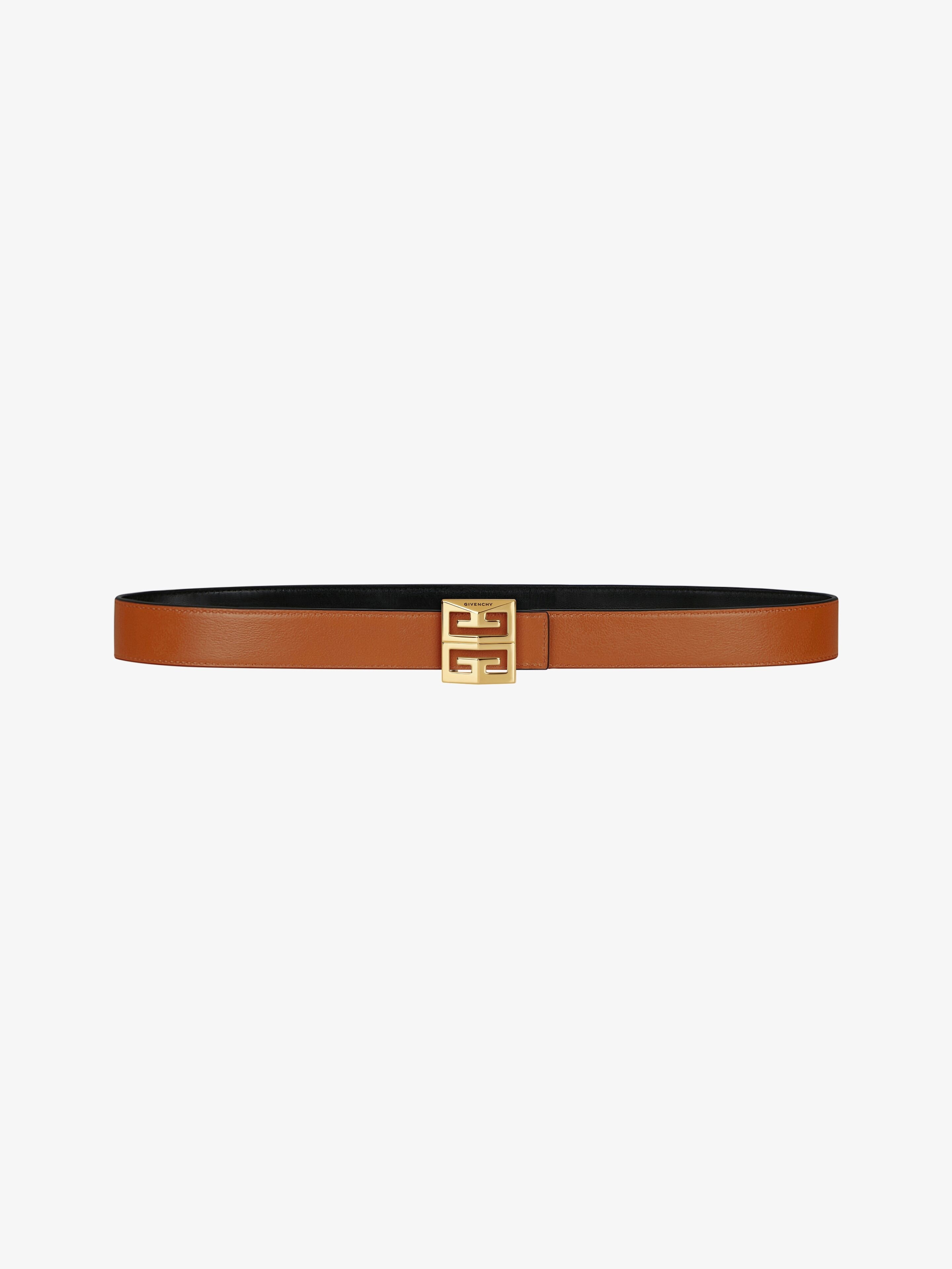REVERSIBLE BELT IN BOX LEATHER - 1