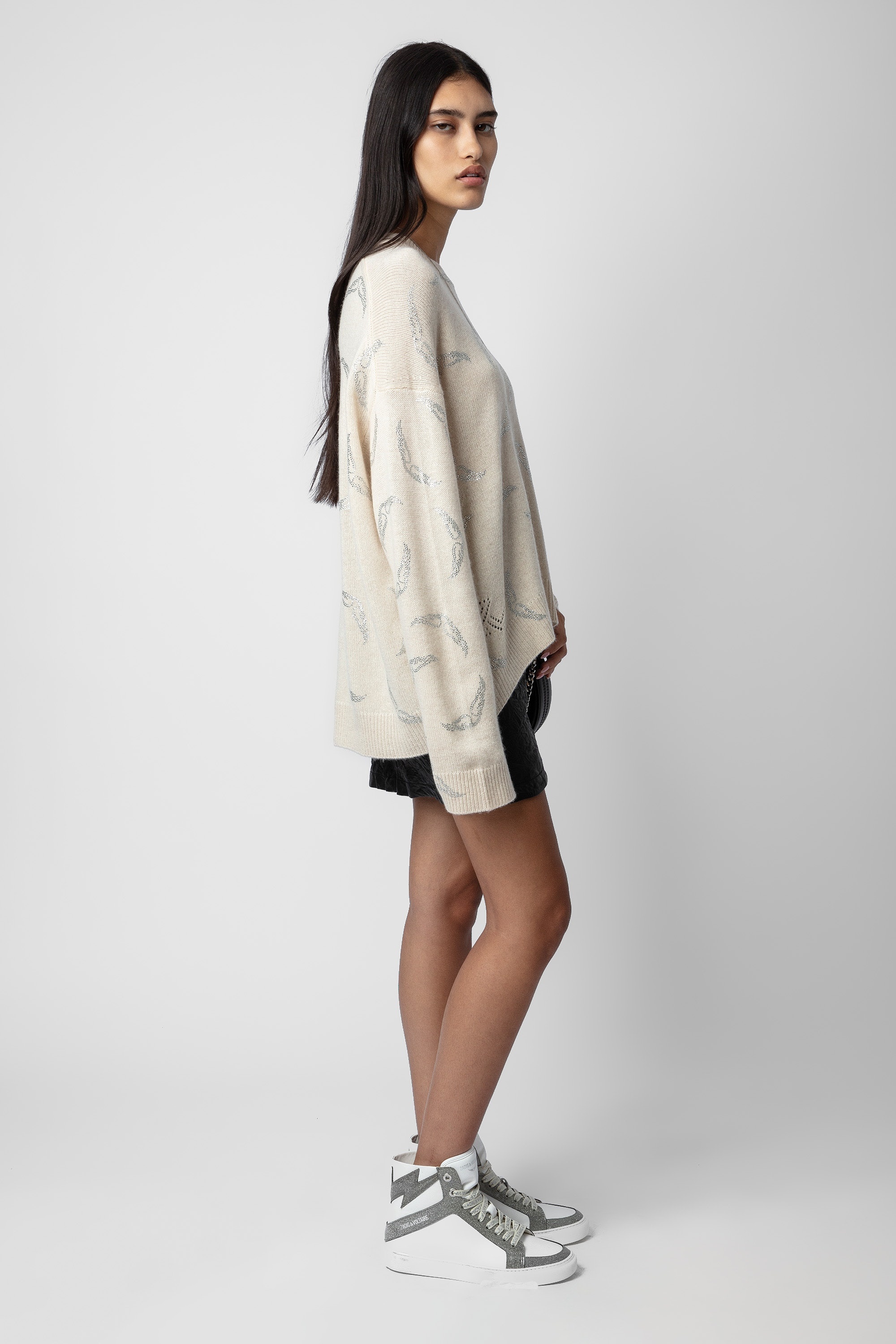 Markus Diamanté Cashmere Sweater - 4