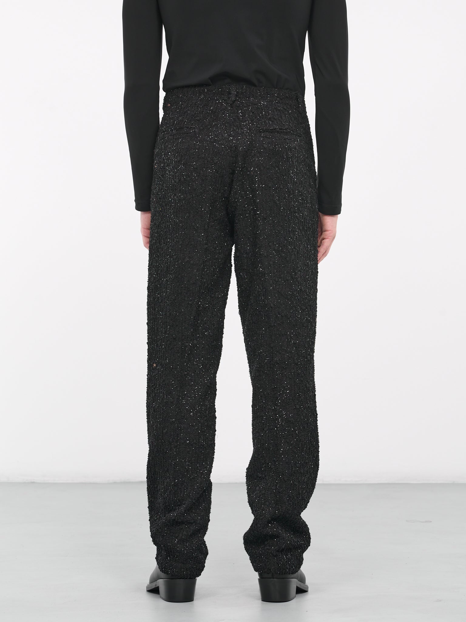 Zip Puller Glitter Trousers - 3