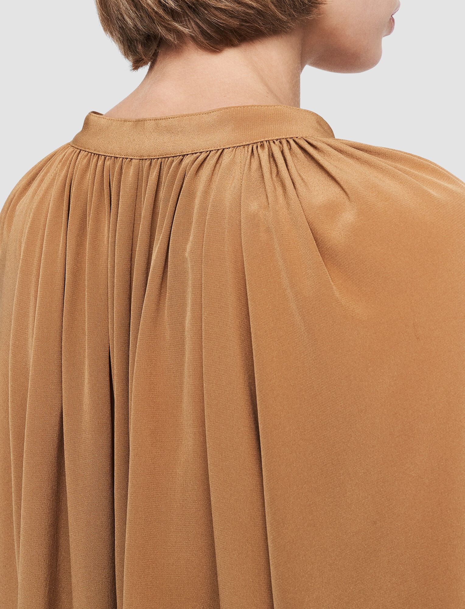 Silk Crepe de Soie Bartletts Blouse - 6