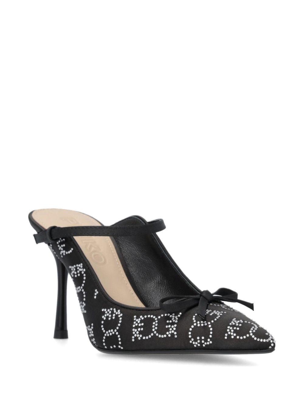 crystal-embellished mules - 2