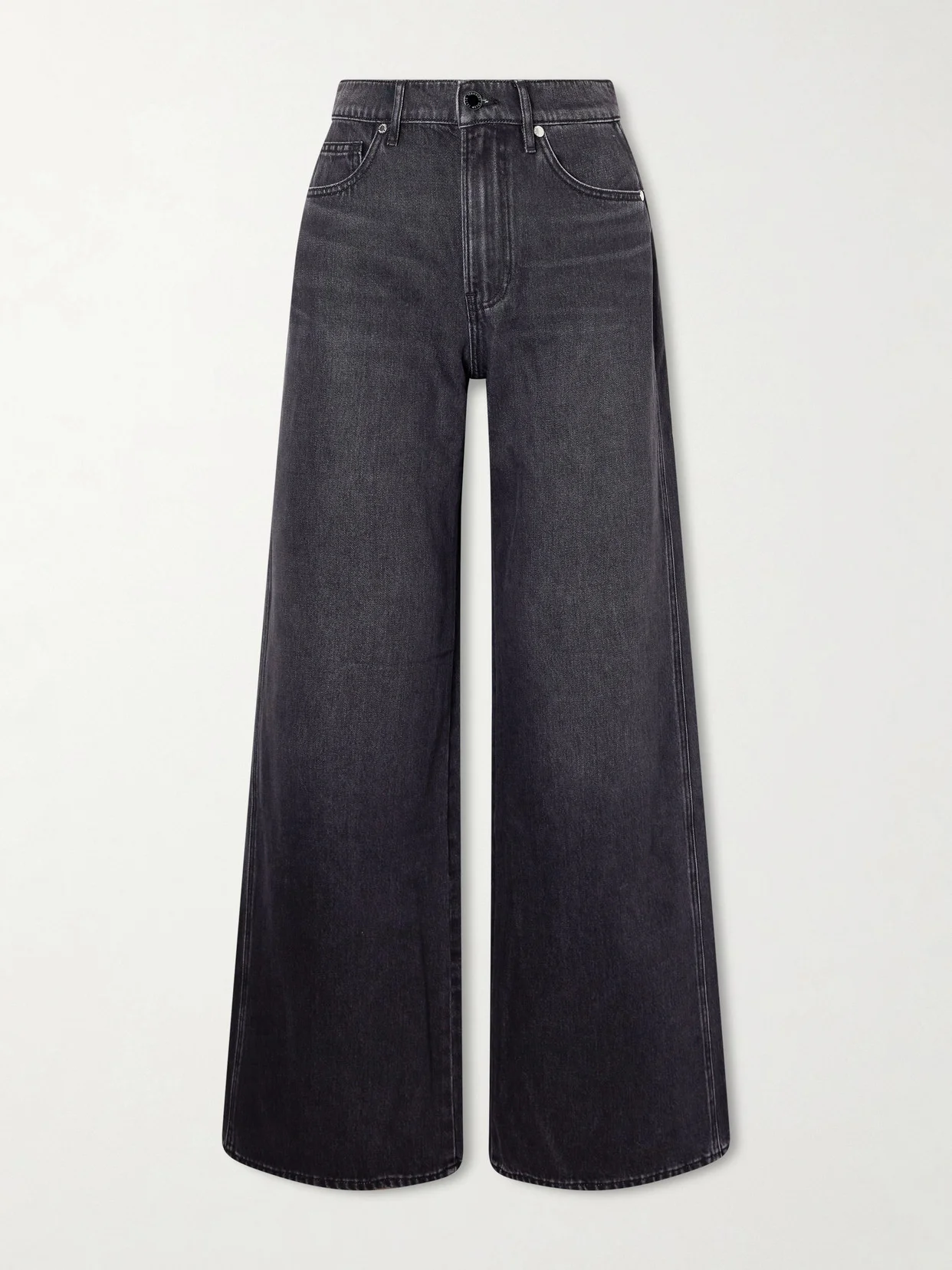 Kasey Mid-rise Wide-leg Jeans - 1