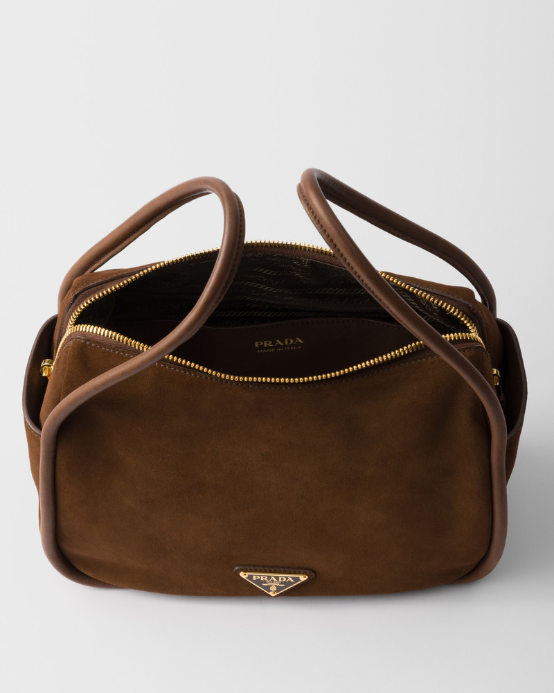 Suede hand bag 4
