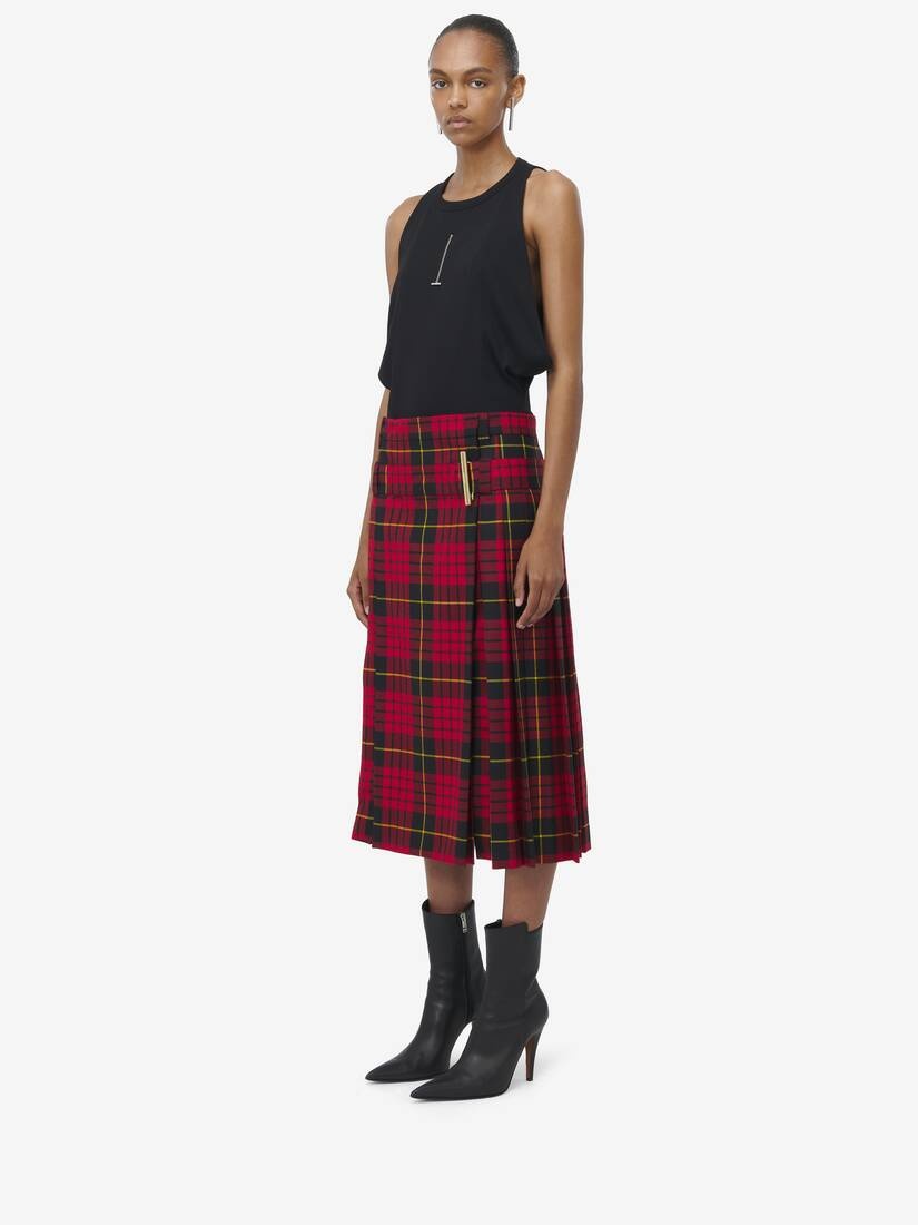 Tartan Kilt Skirt - 4