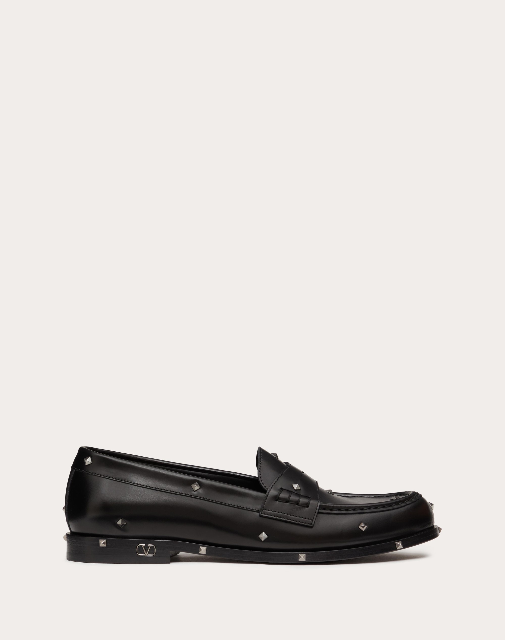 ARISTOPUNK STUD CALFSKIN LOAFER - 1