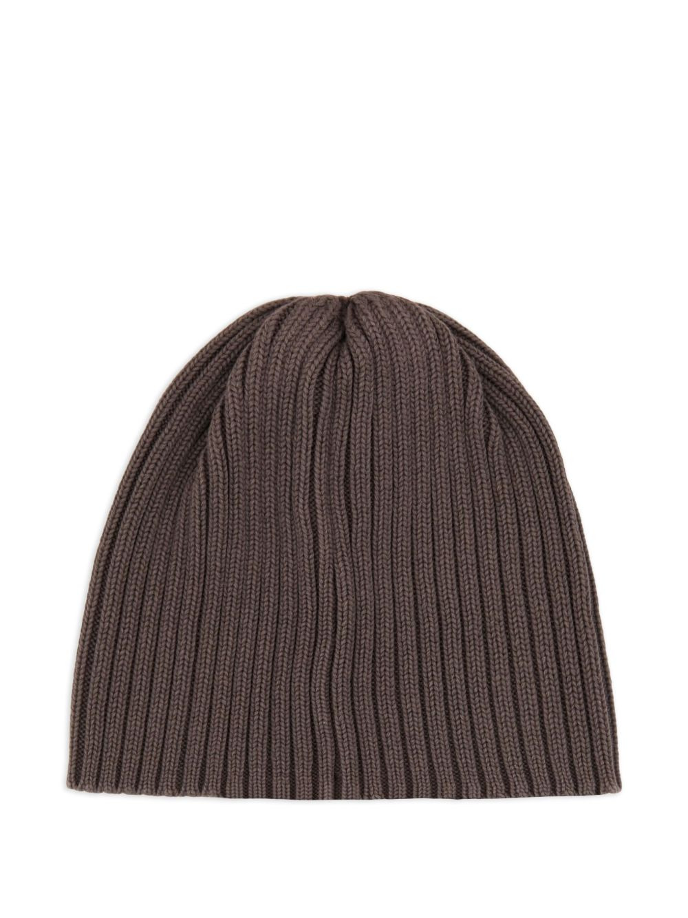 ribbed cotton beanie - 2