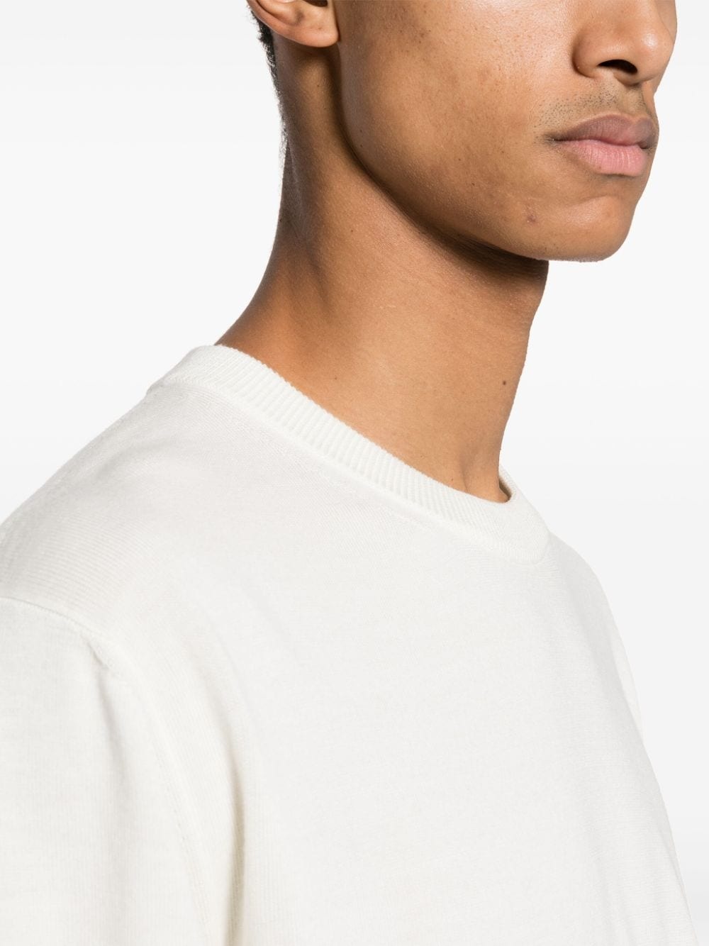 crew-neck wool jumper - 5