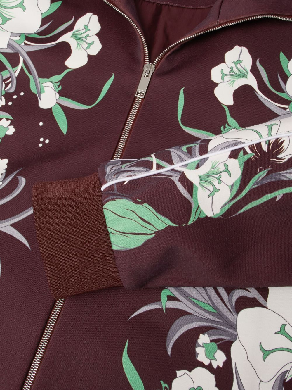 graphic-print zip-fastening jacket - 3