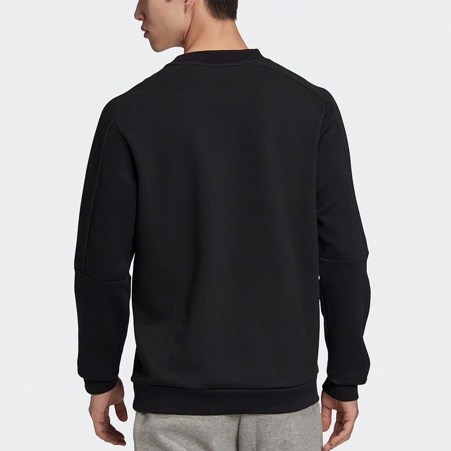 adidas Must Haves Crew Sweatshirt - Black FU0043 - 4