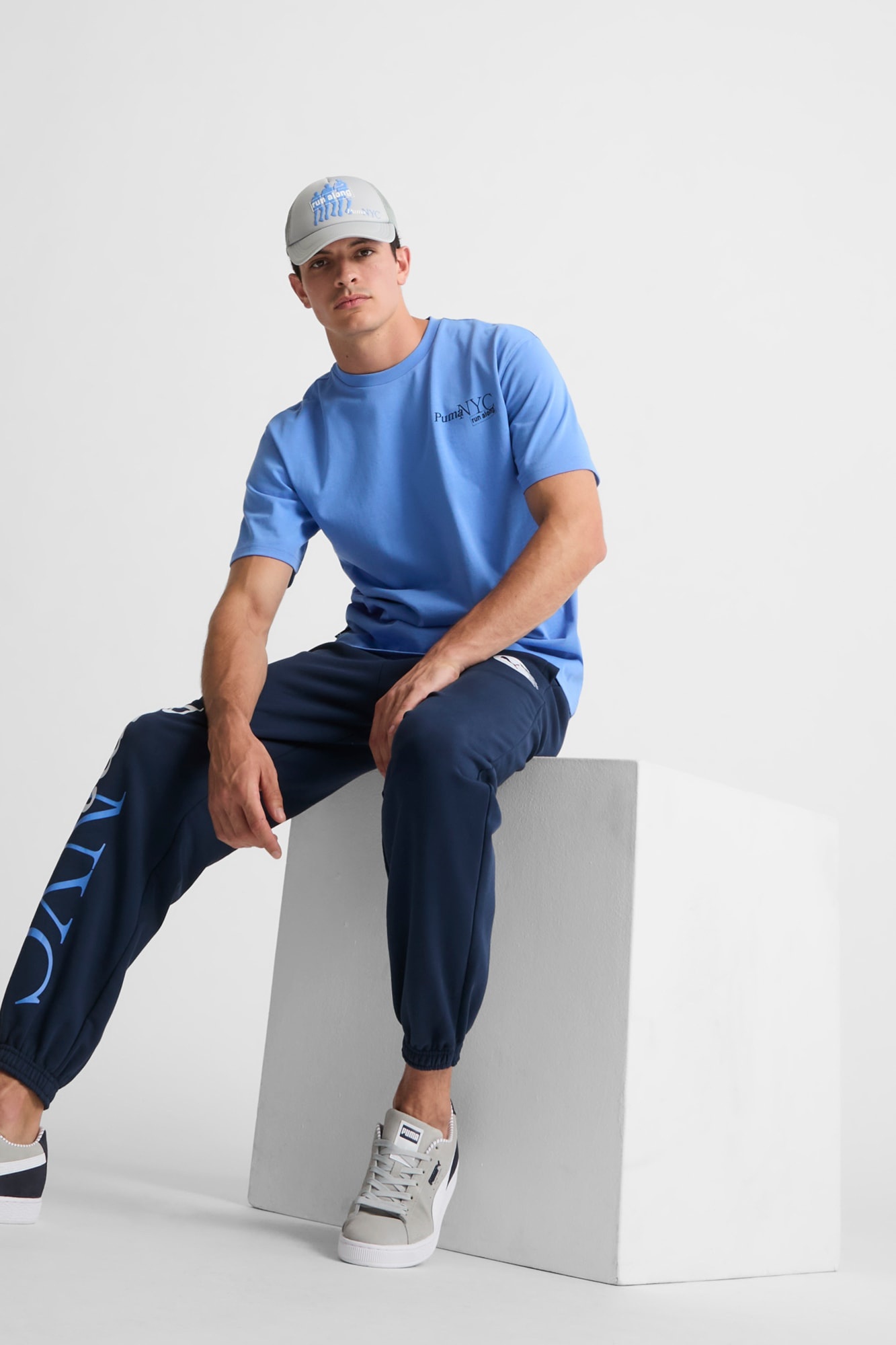 PUMA NYC Run Along Retro Trucker Hat - 2