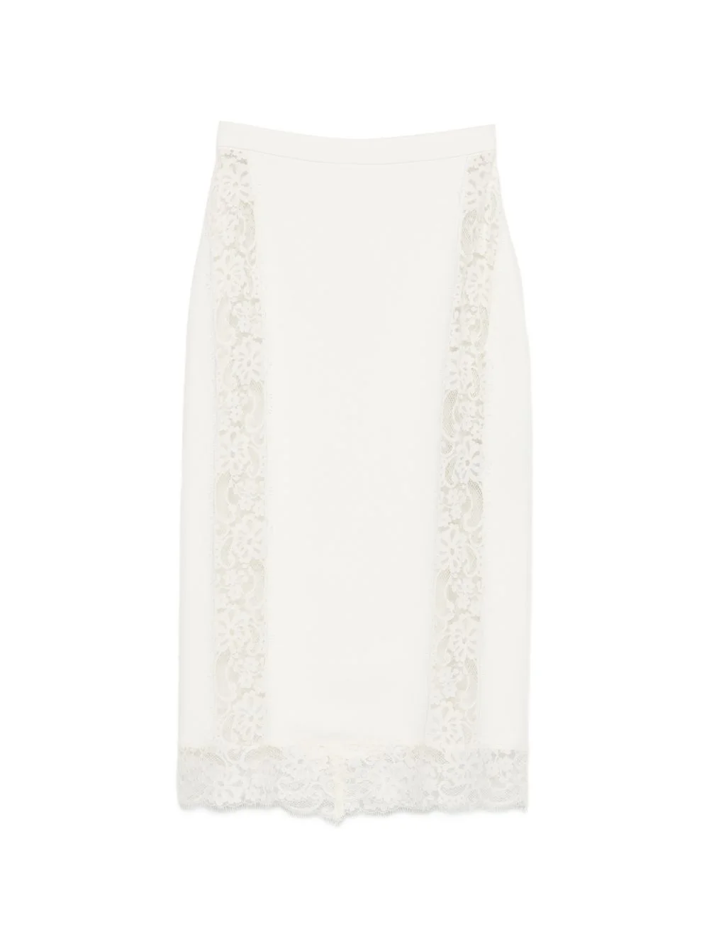 lace midi skirt - 1