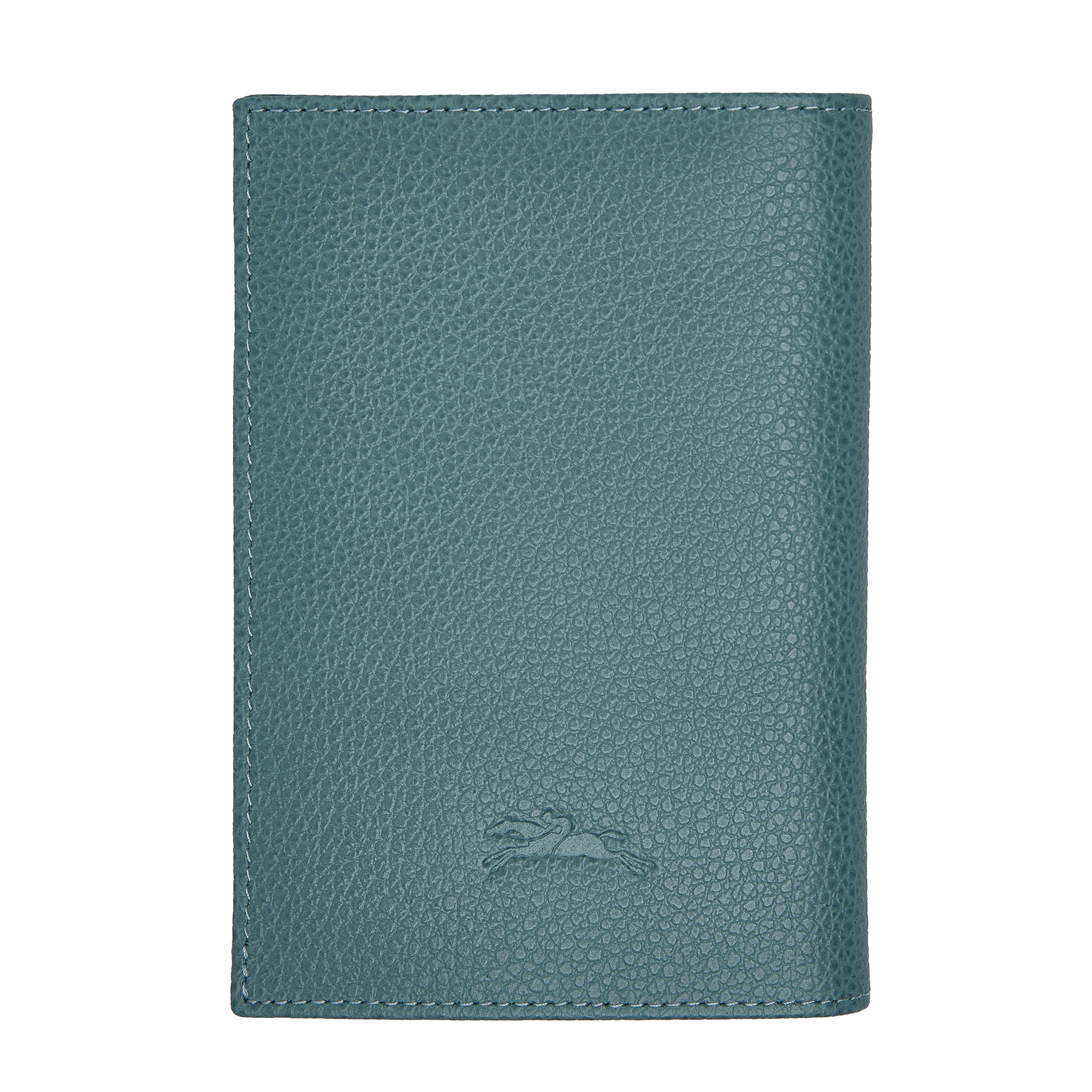 Le Foulonné Passport cover Eucalyptus - Leather - 2
