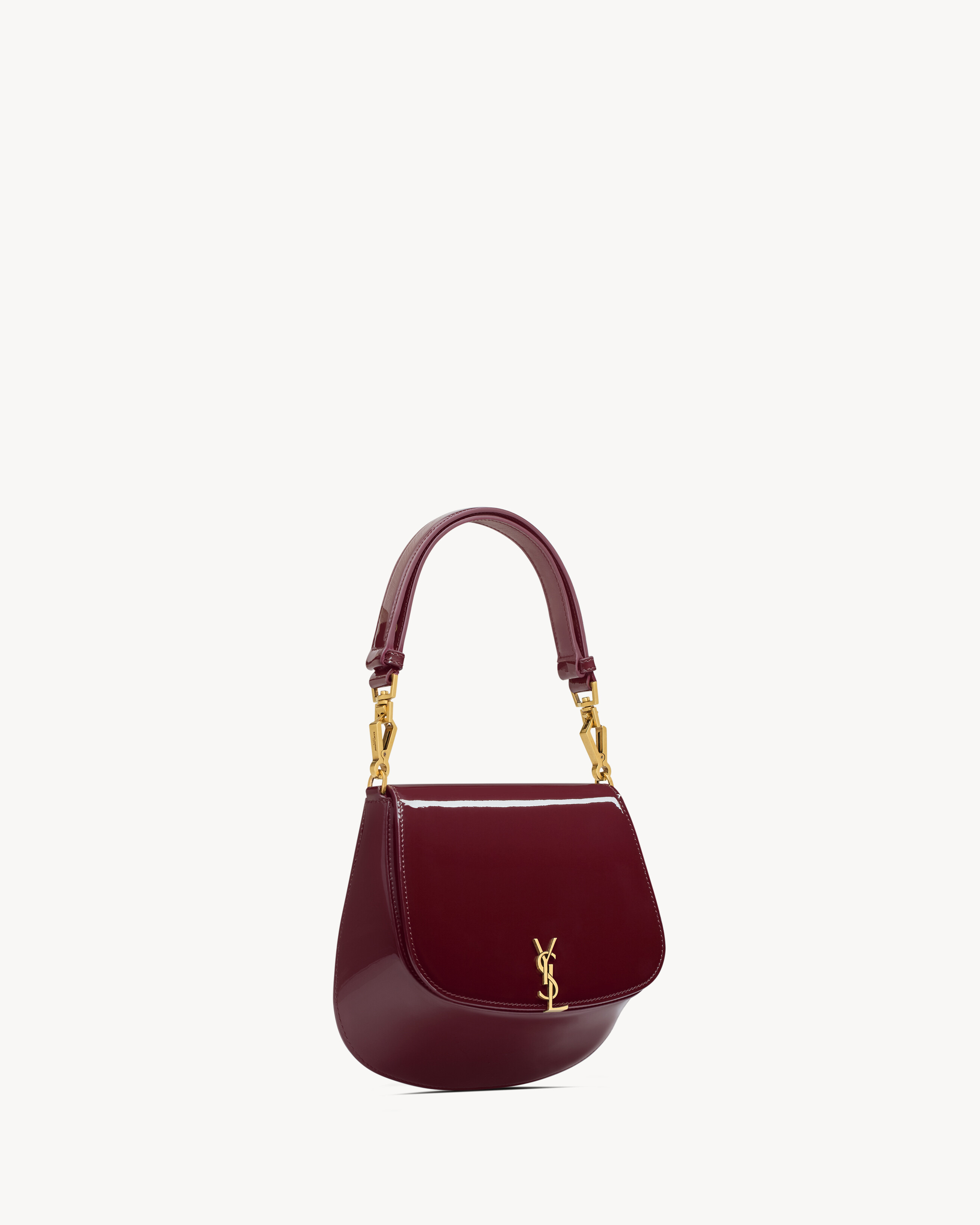 VOLTAIRE TOP HANDLE IN PATENT LEATHER - 5