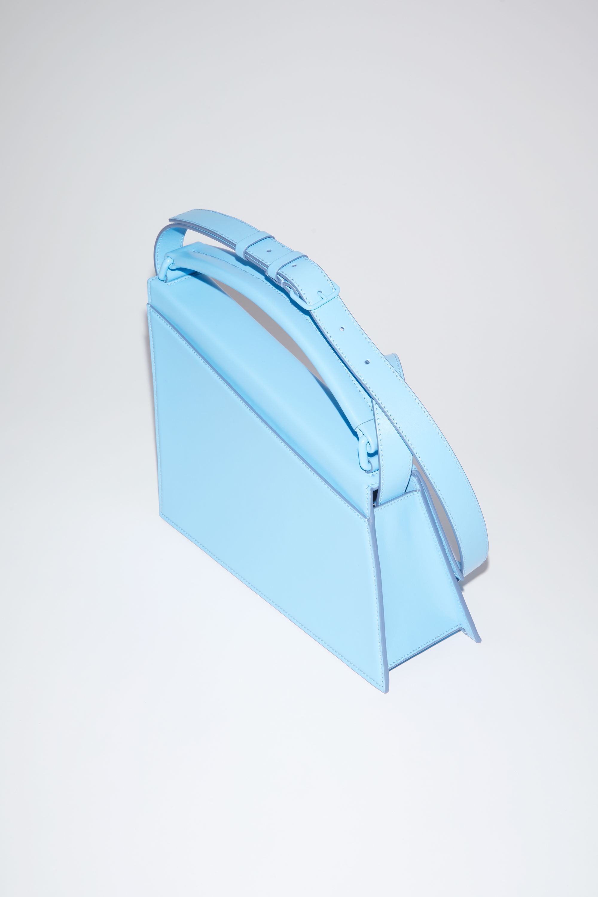 Distortion handbag - Azure Blue - 4