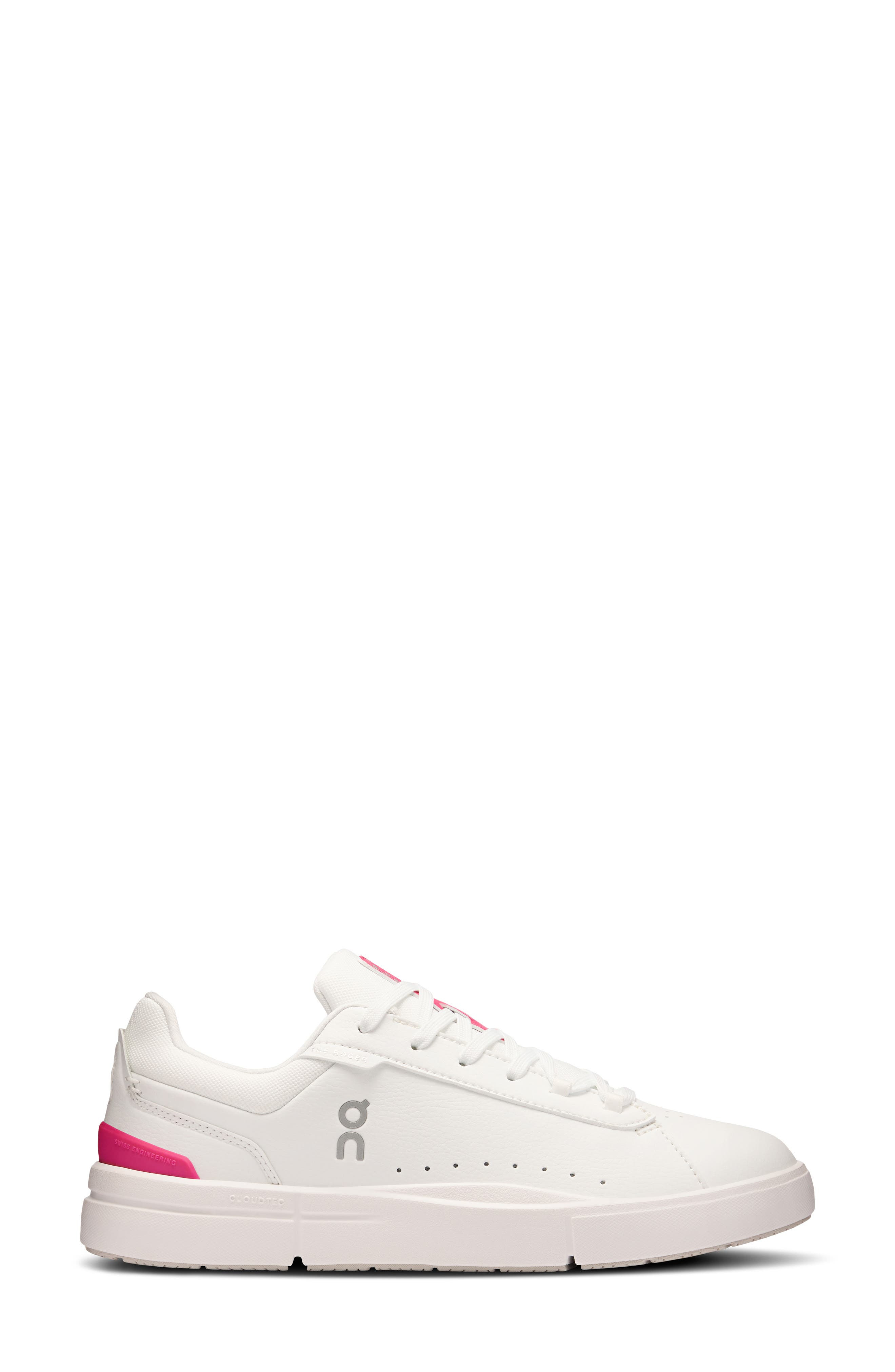 On THE ROGER Advantage Tennis Sneaker in White/Pink at Nordstrom - 2
