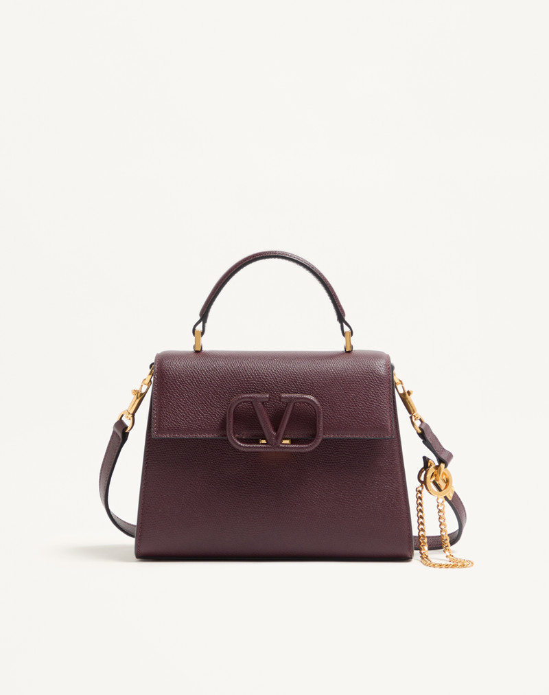 SMALL VSLING GRAINY CALFSKIN HANDBAG 1