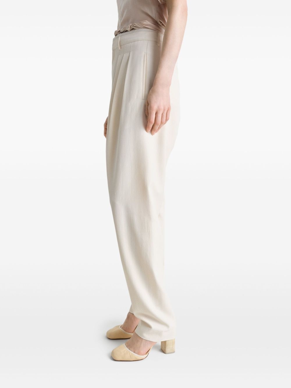 pleated tailored pants - 3