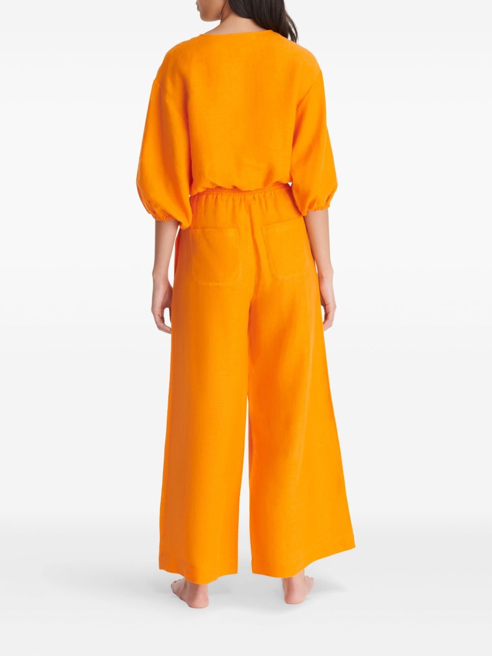 Select wide-leg trousers - 3