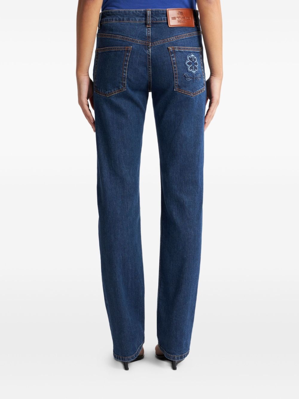 straight-leg jeans - 3