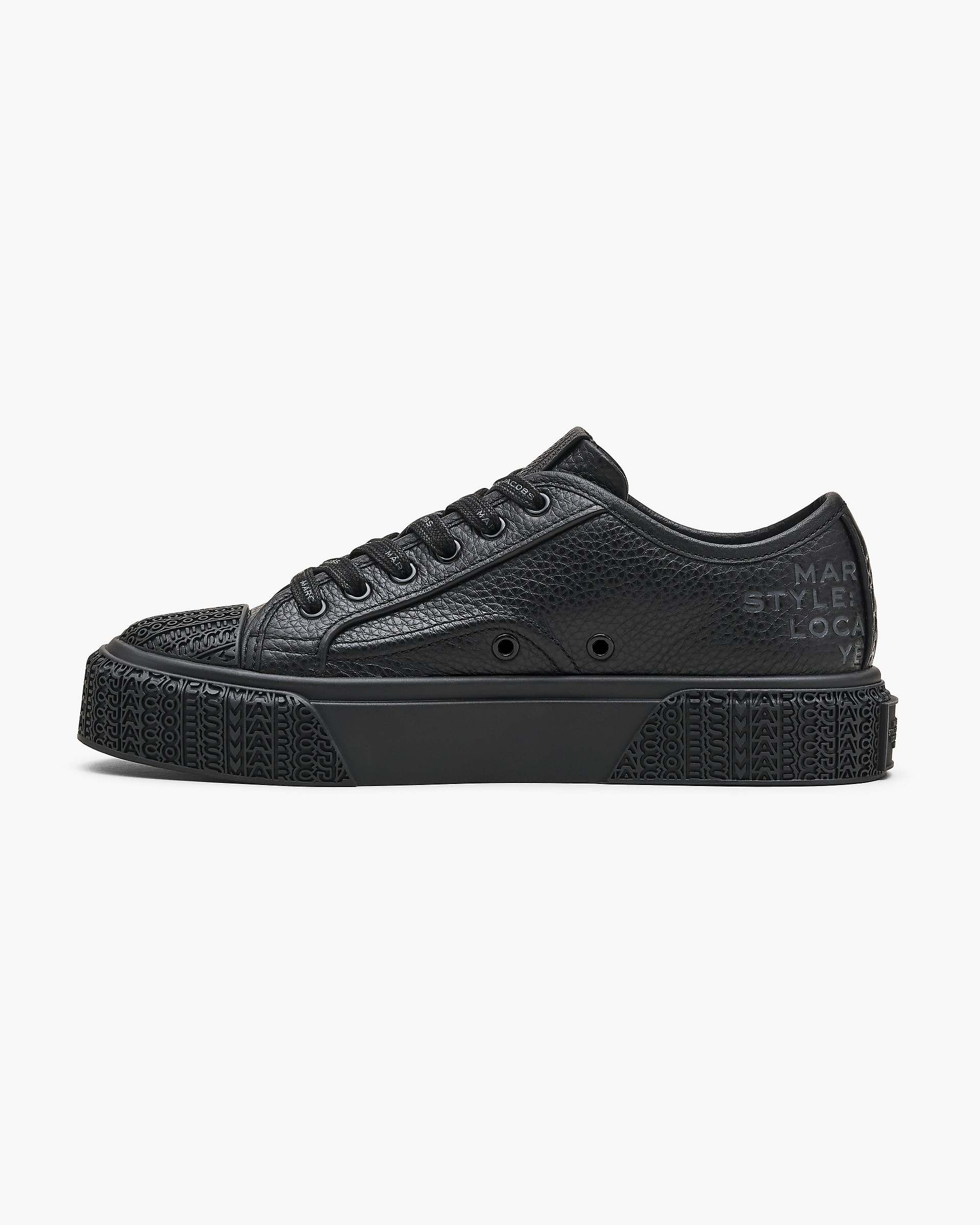 THE LEATHER SNEAKER - 5