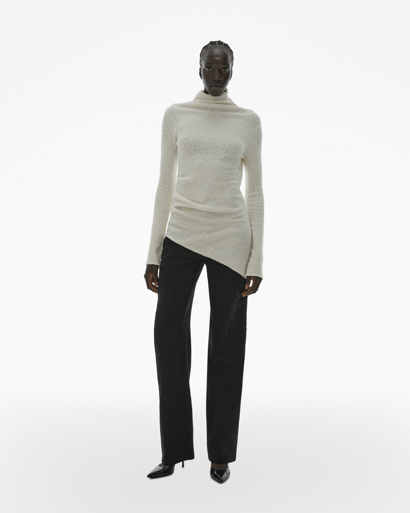 Helmut Lang ASYMMETRICAL TURTLENECK SWEATER outlook