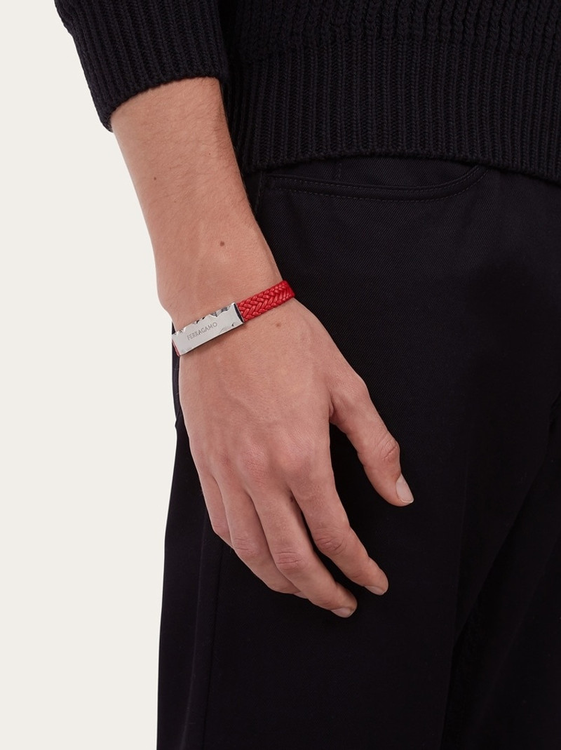 FERRAGAMO BRAIDED BRACELET outlook