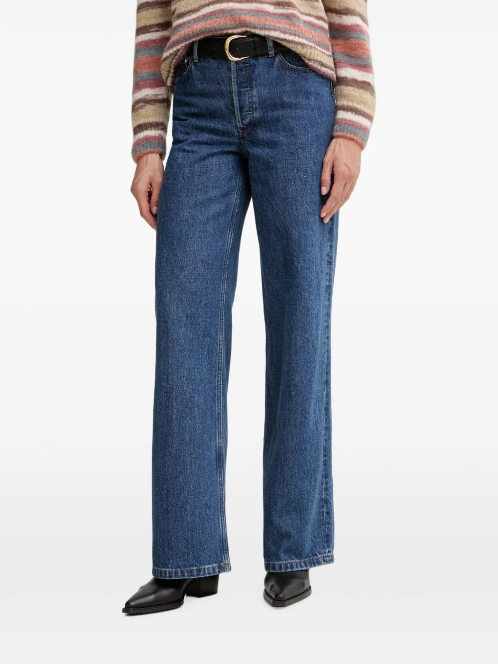 straight-leg jeans - 1