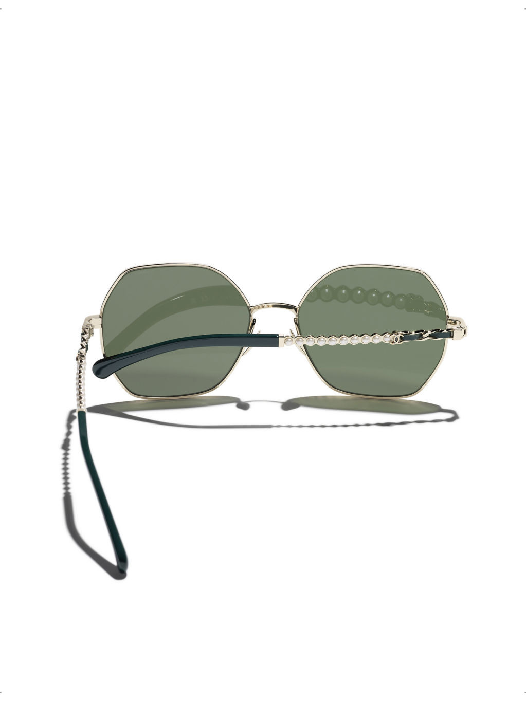 CH4281QT square-frame metal sunglasses - 4