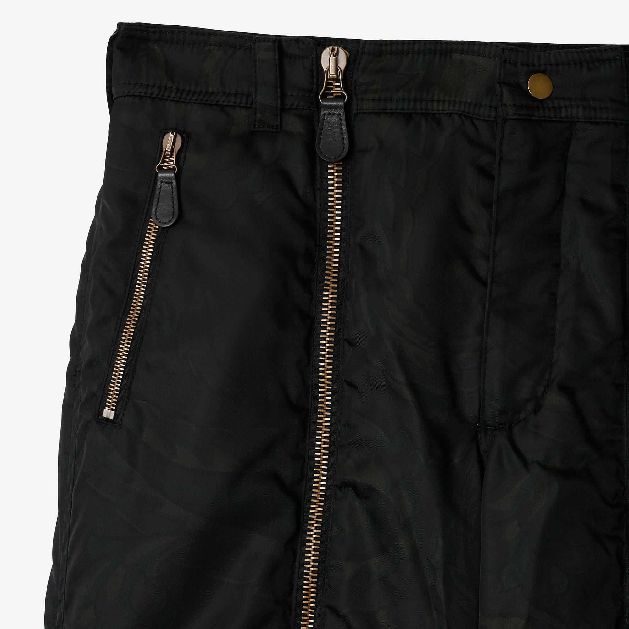 Paisley Nylon Zip Cargo Trousers - 6