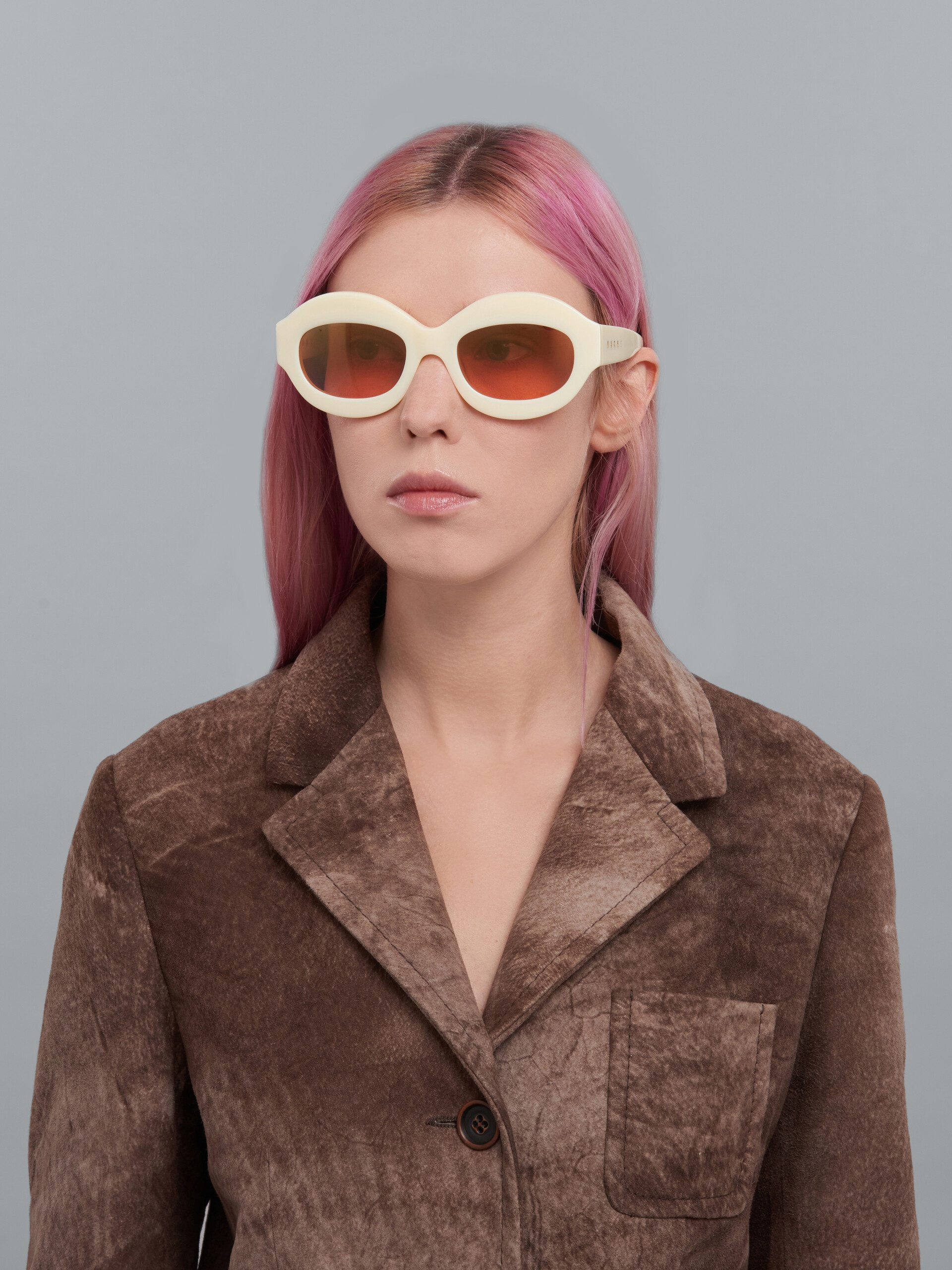 WHITE IK KIL CENOTE ACETATE SUNGLASSES - 2
